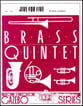 JIVE FOR FIVE BRASS QUINTET cover